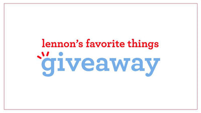 Giveaway: Lennon's Favorite Baby Products!