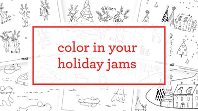 Fun For The Fam: Holiday Coloring Pages