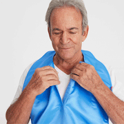 printed pocket square adult magnetic bib and clothing protector