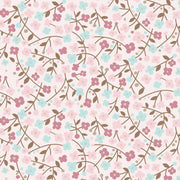 Bedford Floral organic cotton magnetic parent favorite footie
