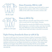 Blue Doeskin modal magnetic fuss free coverall