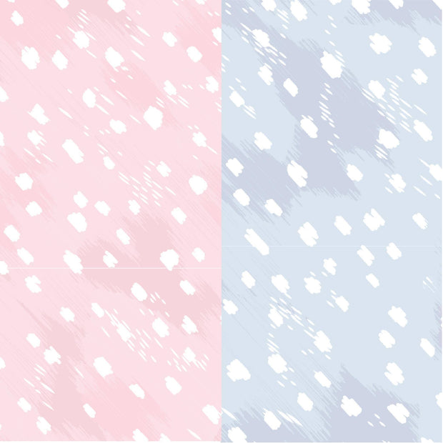Blue Doeskin modal soothing swaddle blanket