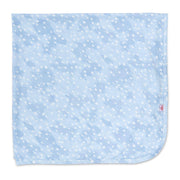 Blue Doeskin modal soothing swaddle blanket