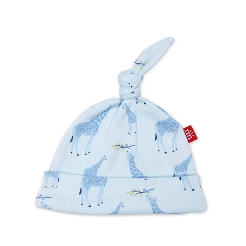 Blue Jolie Giraffe Organic Cotton Hat