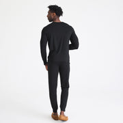 men's onyx modal magnetic henley jogger set