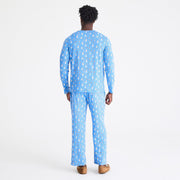 men's snow much fun modal signature long sleeve pajama set