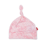 Pink Doeskin modal newborn hat