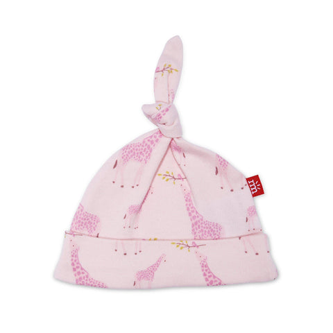 Pink Jolie Giraffe Organic Cotton Hat