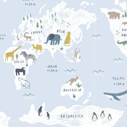 Sea The World modal soothing swaddle blanket