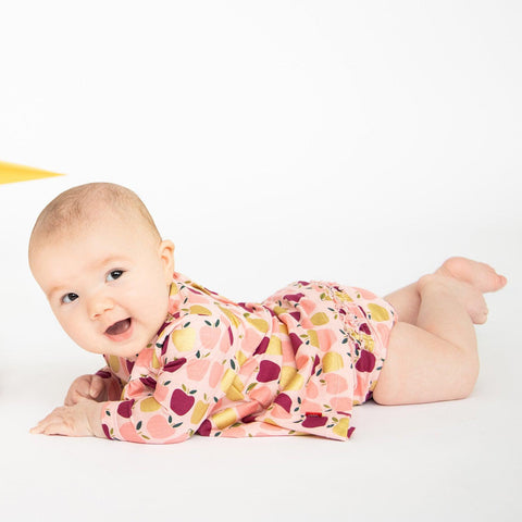 appleton modal magnetic little baby dress + diaper cover set
