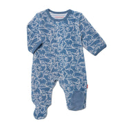 arctic friends velour magnetic parent favorite footie