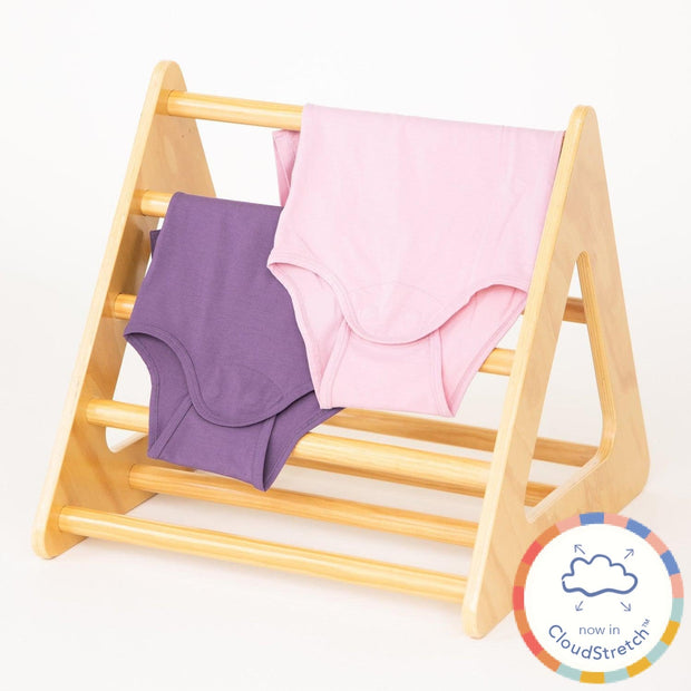 aubergine CloudStretch™ magnetic bodysuit-Magnetic Me
