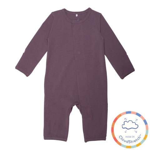aubergine CloudStretch™ magnetic coverall-Magnetic Me
