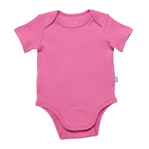 berry wine organic cotton magnetic bodysuit-Magnetic Me