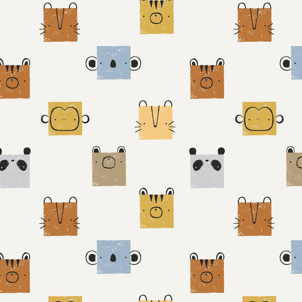 block heads organic cotton swaddle blanket