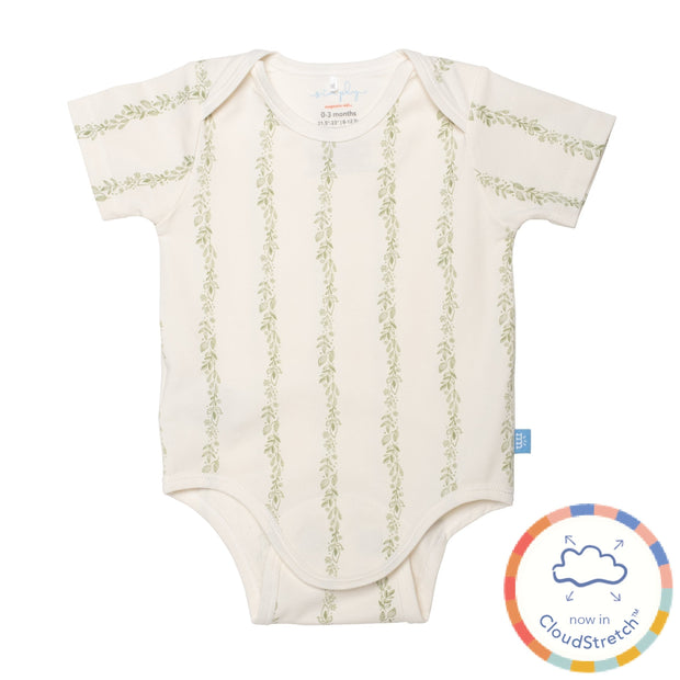 botanical stripe CloudStretch™ magnetic bodysuit-Magnetic Me