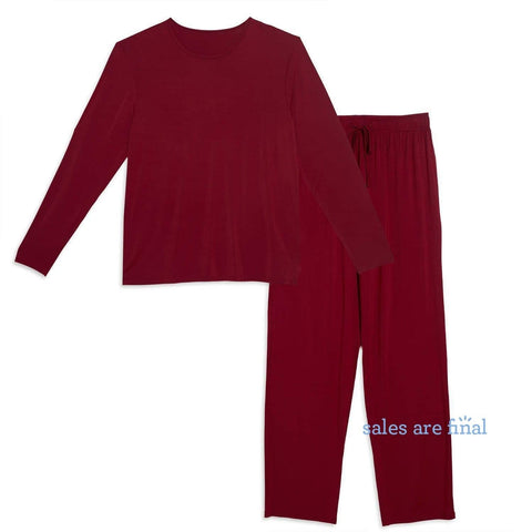 cabernet Modal Long Sleeve PJs - Men-Magnetic Me