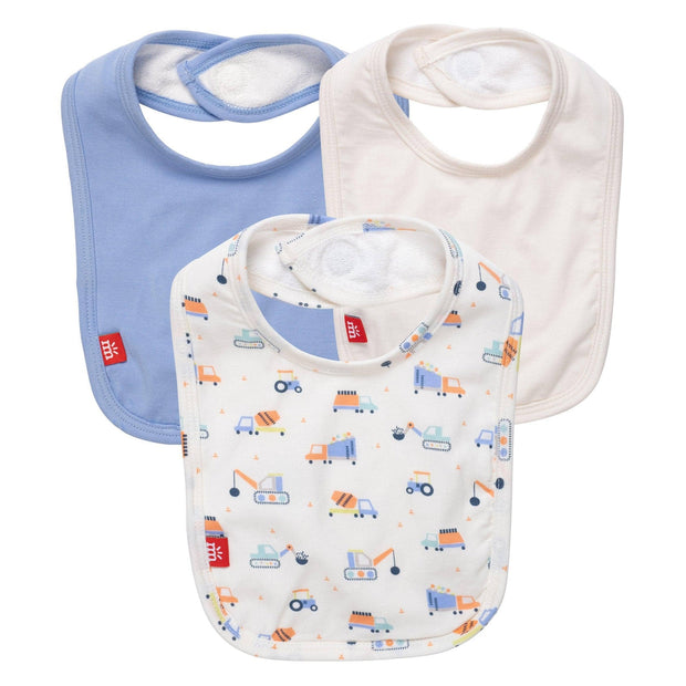 can you dig it modal magnetic stay dry infant bib 3-pack