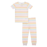candy stripe modal magnetic no drama pajama short sleeve set-Magnetic Me