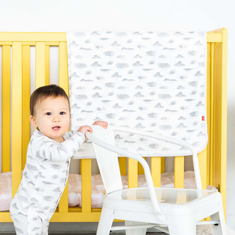 cloud mine organic cotton swaddle blanket