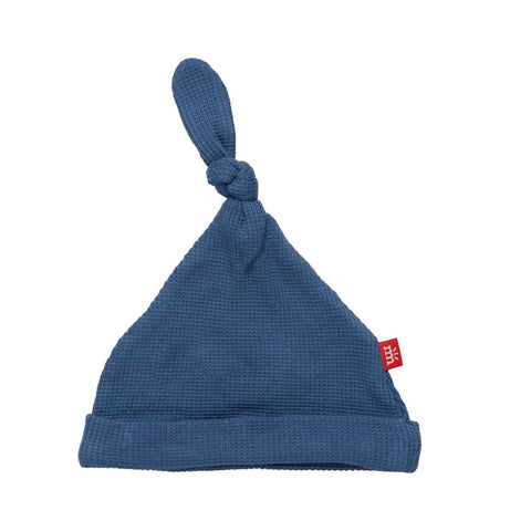 dark blue modal waffle newborn hat