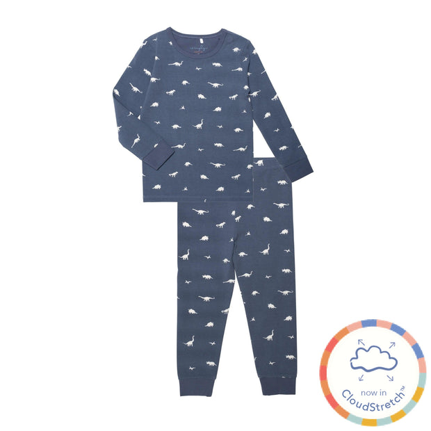 dino CloudStretch™ magnetic kids pajama set-Magnetic Me