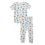 dog days modal magnetic no drama pajama short sleeve set-Magnetic Me