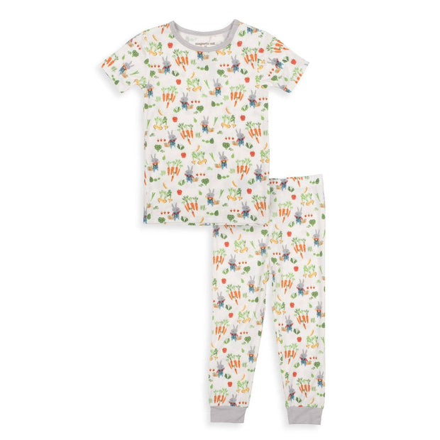 don't worry be hoppy modal magnetic no drama pajama short sleeve set-Magnetic Me
