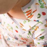 don't worry be hoppy modal magnetic no drama pajama short sleeve set-Magnetic Me