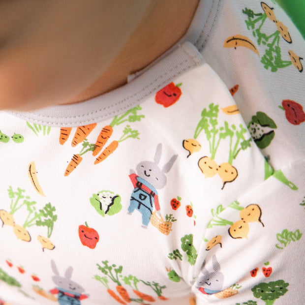 don't worry be hoppy modal magnetic no drama pajama short sleeve set-Magnetic Me