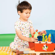 don't worry be hoppy modal magnetic no drama pajama short sleeve set-Magnetic Me