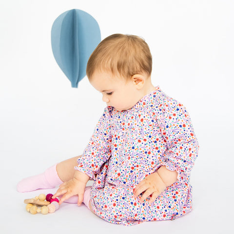 elizabeth forever modal magnetic little baby dress + diaper cover set