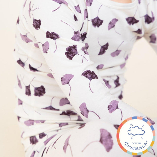 ginkgo love CloudStretch™ magnetic kids pajama set-Magnetic Me