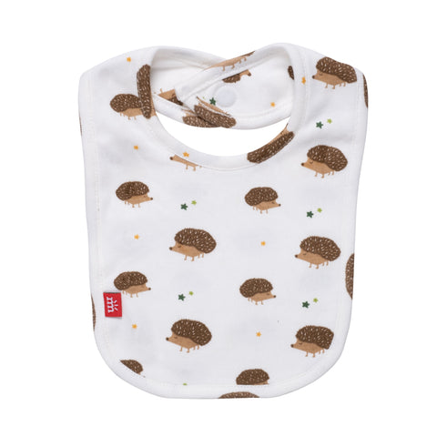 gus organic cotton magnetic stay dry infant reversible bib
