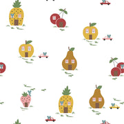 home sweet home organic cotton swaddle-Magnetic Me