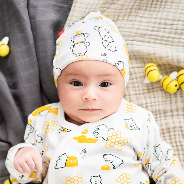 honey bee mine organic cotton hat