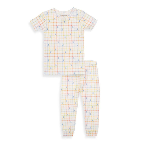hopscotch modal magnetic no drama pajama short sleeve set-Magnetic Me