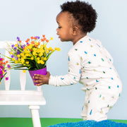 just wing it organic cotton magnetic fuss free coverall-Magnetic Me