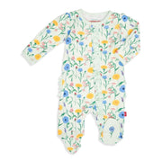 le jardin organic cotton magnetic parent favorite footie-Magnetic Me