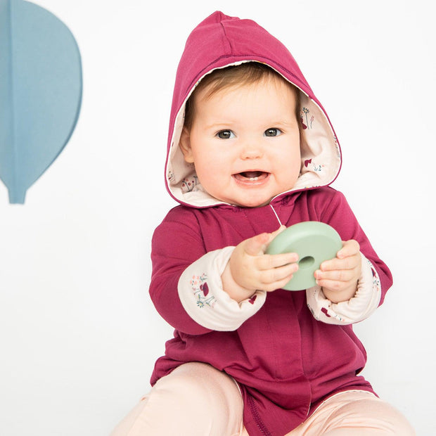 li'l red modal magnetic reversible hoodie