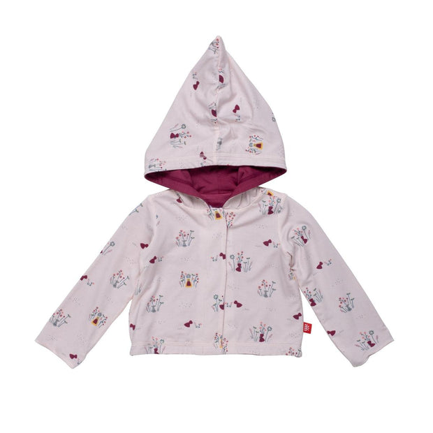 li'l red modal magnetic reversible hoodie