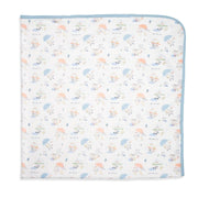 little duckling organic cotton soothing swaddle blanket-Magnetic Me