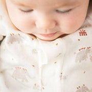little peanut organic cotton magnetic fuss free coverall