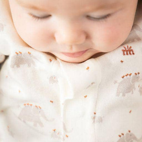little peanut organic cotton magnetic fuss free coverall