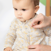 logan organic cotton magnetic fuss free coverall