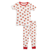 love language organic cotton magnetic no drama pajama short sleeve set-Magnetic Me