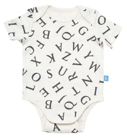 love letters organic cotton magnetic bodysuit