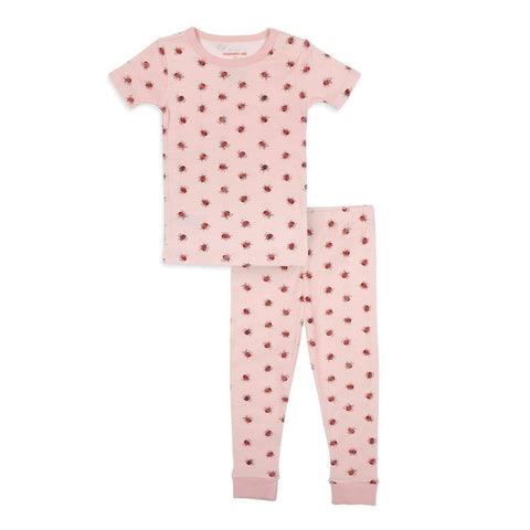 lucky charm organic cotton magnetic no drama pajama short sleeve set-Magnetic Me