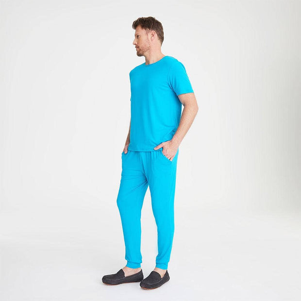 Men's bahama short sleeve jogger set-Magnetic Me