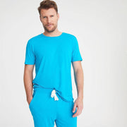 Men's bahama short sleeve jogger set-Magnetic Me